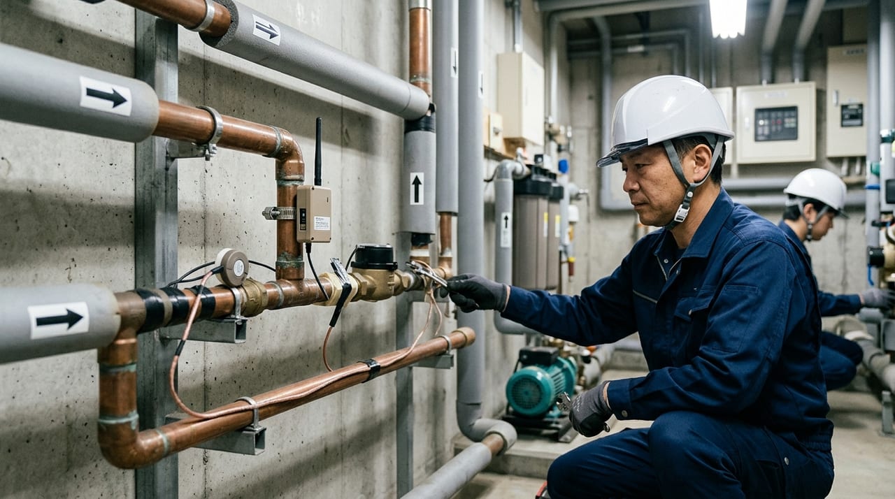 IoT漏水監視センサーの種類