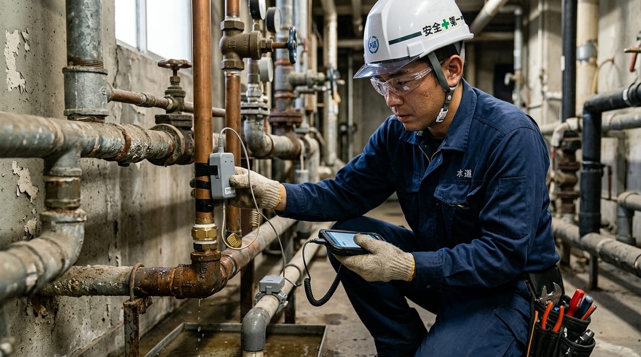 IoT漏水センサーの仕組みと種類