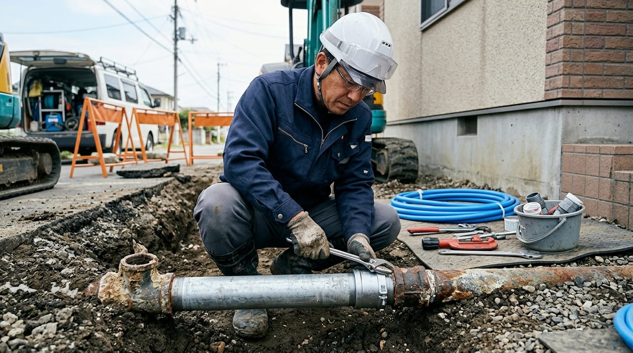 石巻市で多い配管トラブルの種類