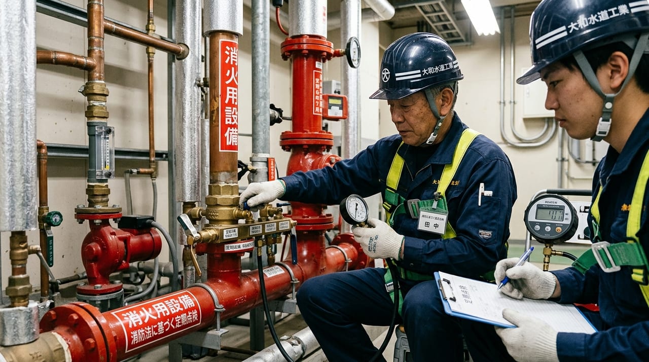 消防法に基づく定期点検