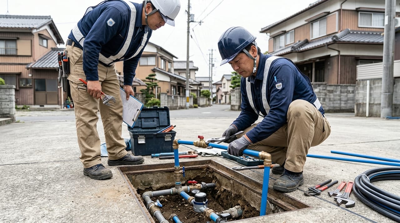 ポイント1:指定給水装置工事事業者かどうか確認する