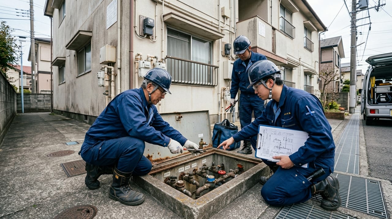 アパートの水道元栓・止水栓の場所完全ガイド｜集合住宅の水まわり緊急対処