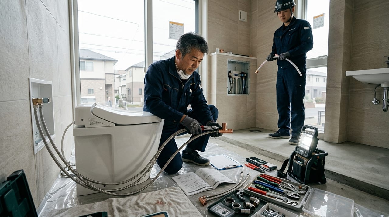 洗面台交換はDIYか業者か？判断基準と作業範囲を配管のプロが解説