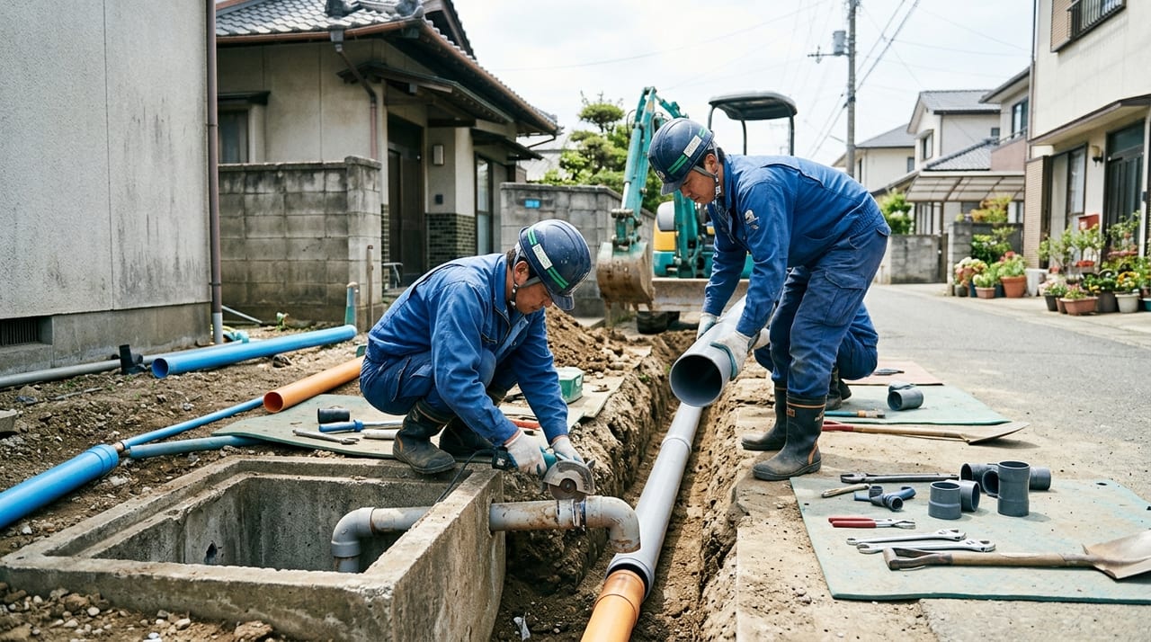 浄化槽から下水道への切り替え費用比較|補助金活用で実質いくらか
