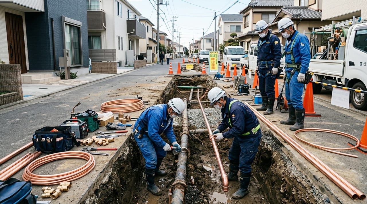 鉛管から銅管への交換補助金：給水管の鉛対策ガイド