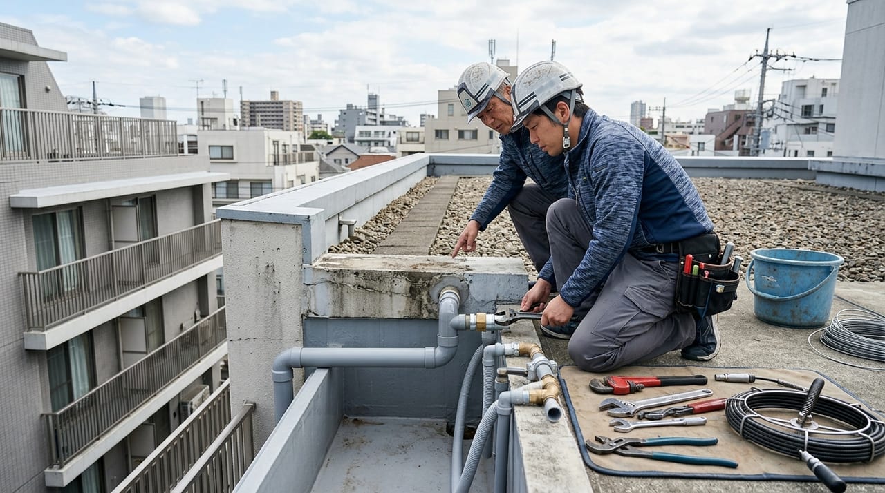 配管の老朽化診断とは？点検方法と更新時期の見極め方