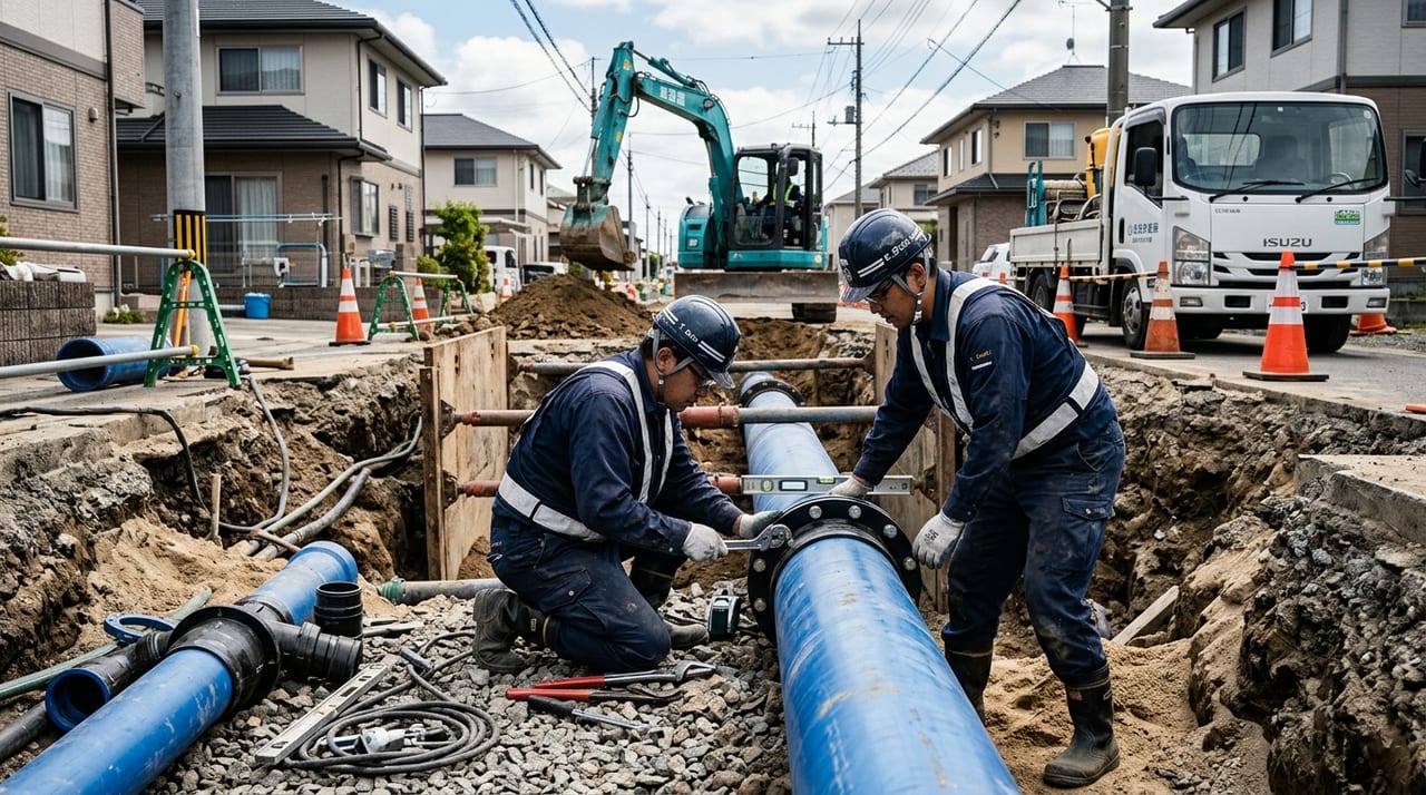 岩沼市の配管・水道工事業者の選び方｜地域特性と費用の目安 のメインビジュアル