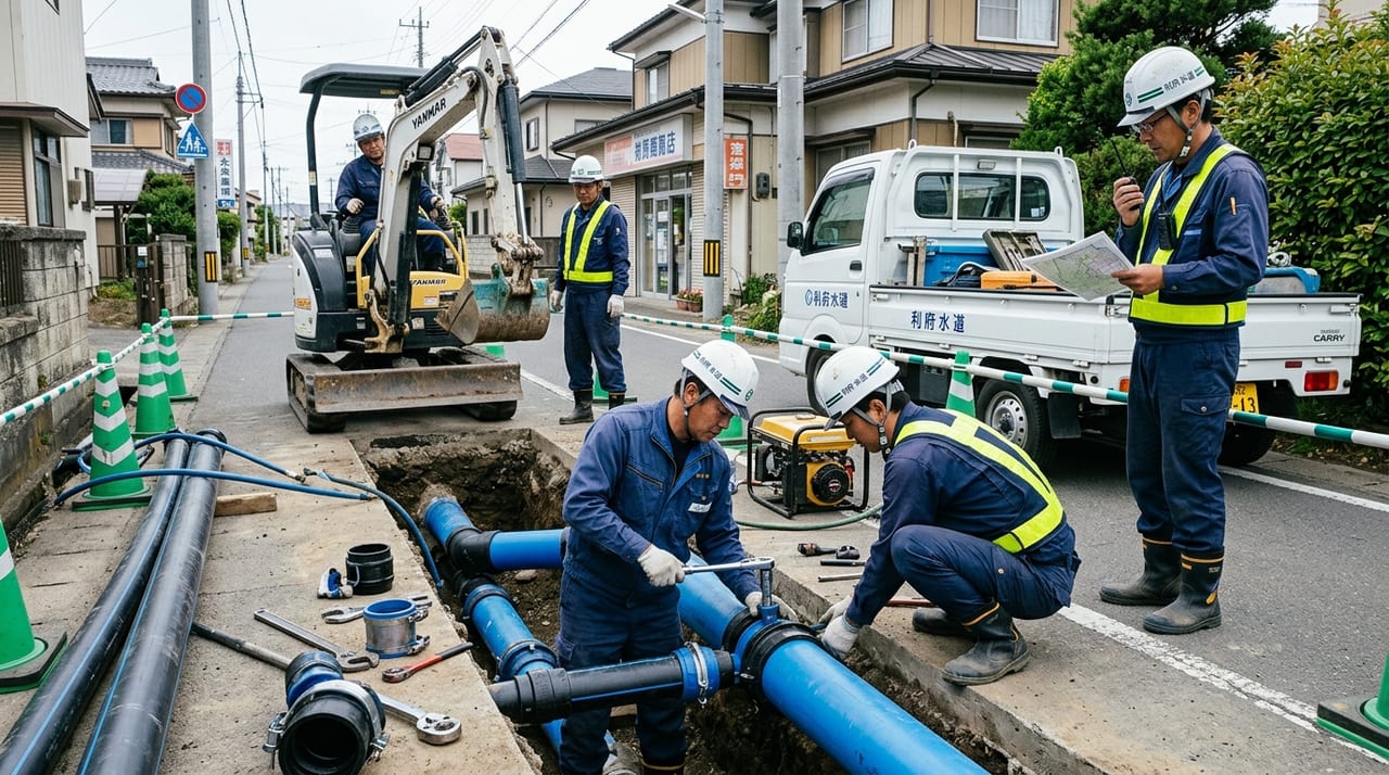 利府町の配管・水道工事業者の選び方｜地域特性と費用の目安 のメインビジュアル