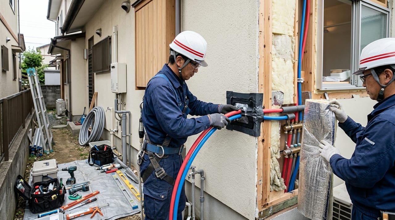 住みながら水回りリフォームをする段取りと仮設対策｜断水計画・施工順序の考え方 のメインビジュアル