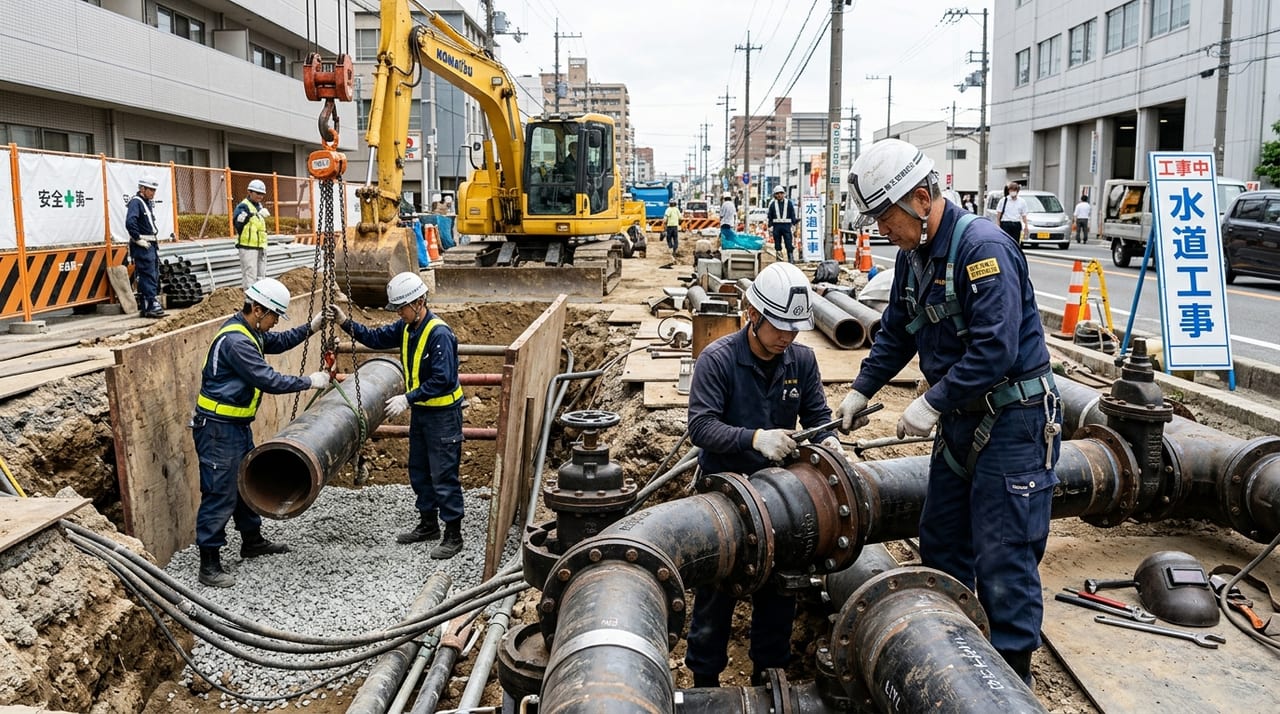 2025年ガス事業法改正と配管工事への影響｜一般ガス工作物の保安規制変更ポイント のメインビジュアル