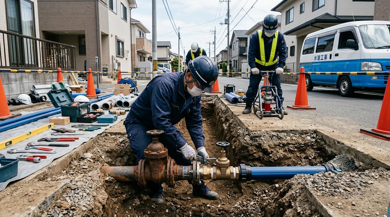 蛇口から茶色い水が出る原因と対策 のメインビジュアル