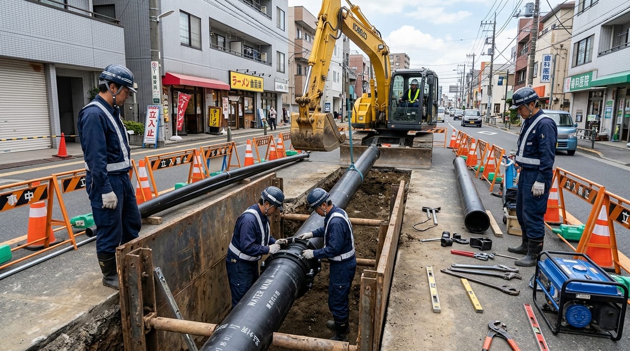 2026年度重要水道管路更新補助制度と配管業者の対応ガイド|補助対象工事・申請要件・営業機会の獲得 のメインビジュアル