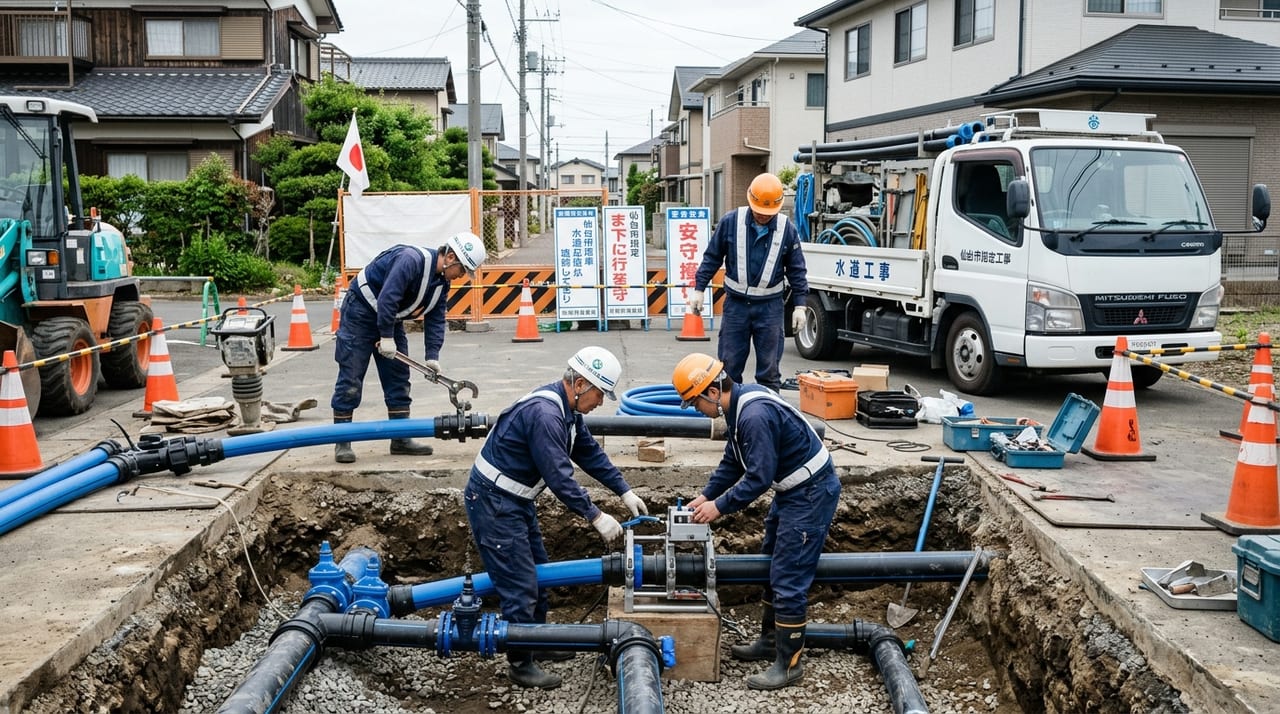 宮城県・仙台市の水道工事補助金・助成金2026年完全ガイド｜給水管・浄化槽・下水道の補助制度