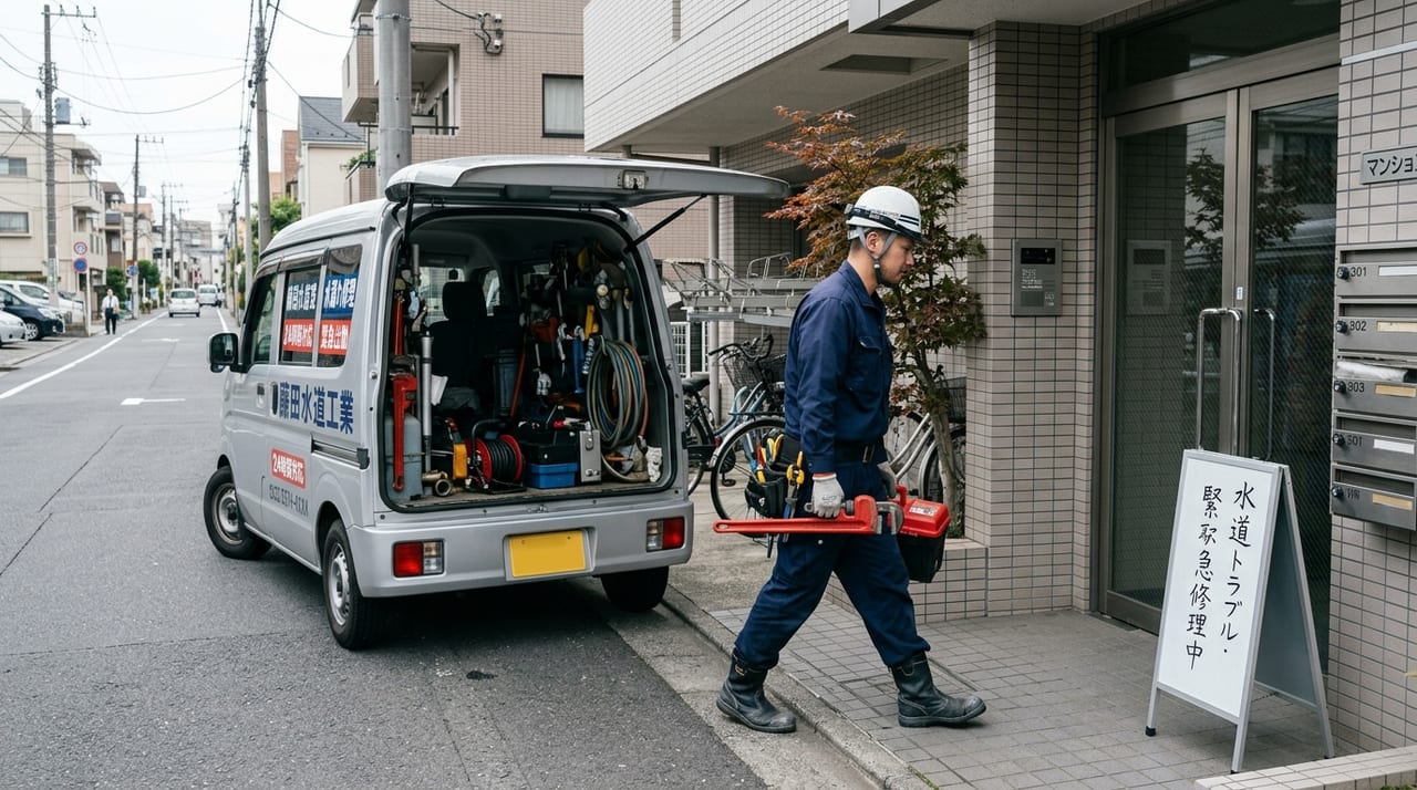 水漏れの種類別・応急処置の方法