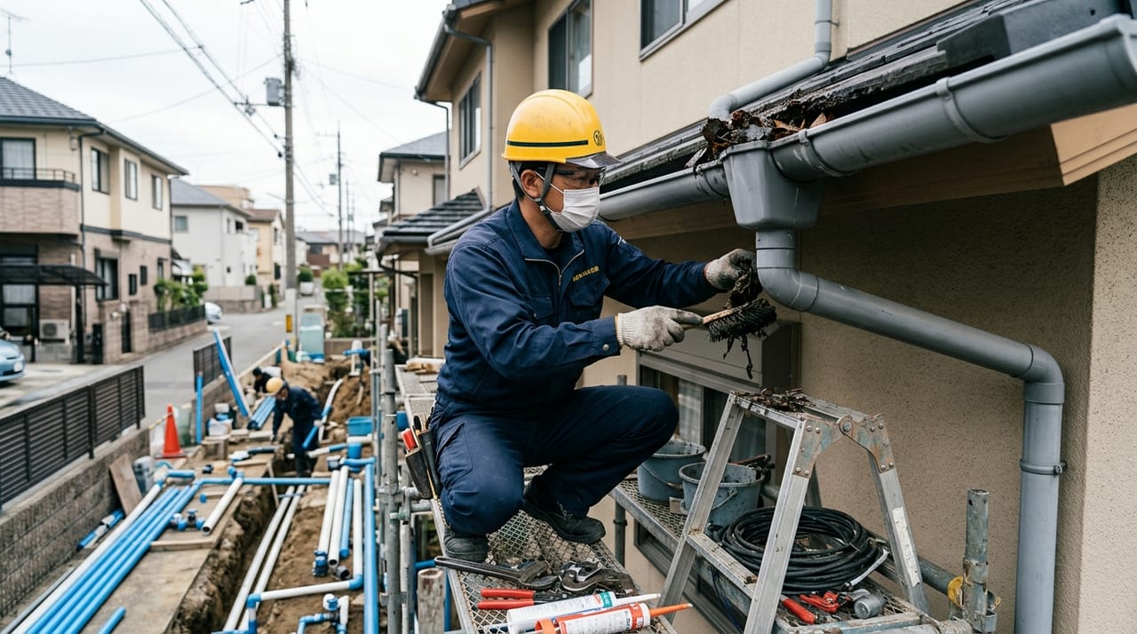 雨樋の主なトラブルとその原因