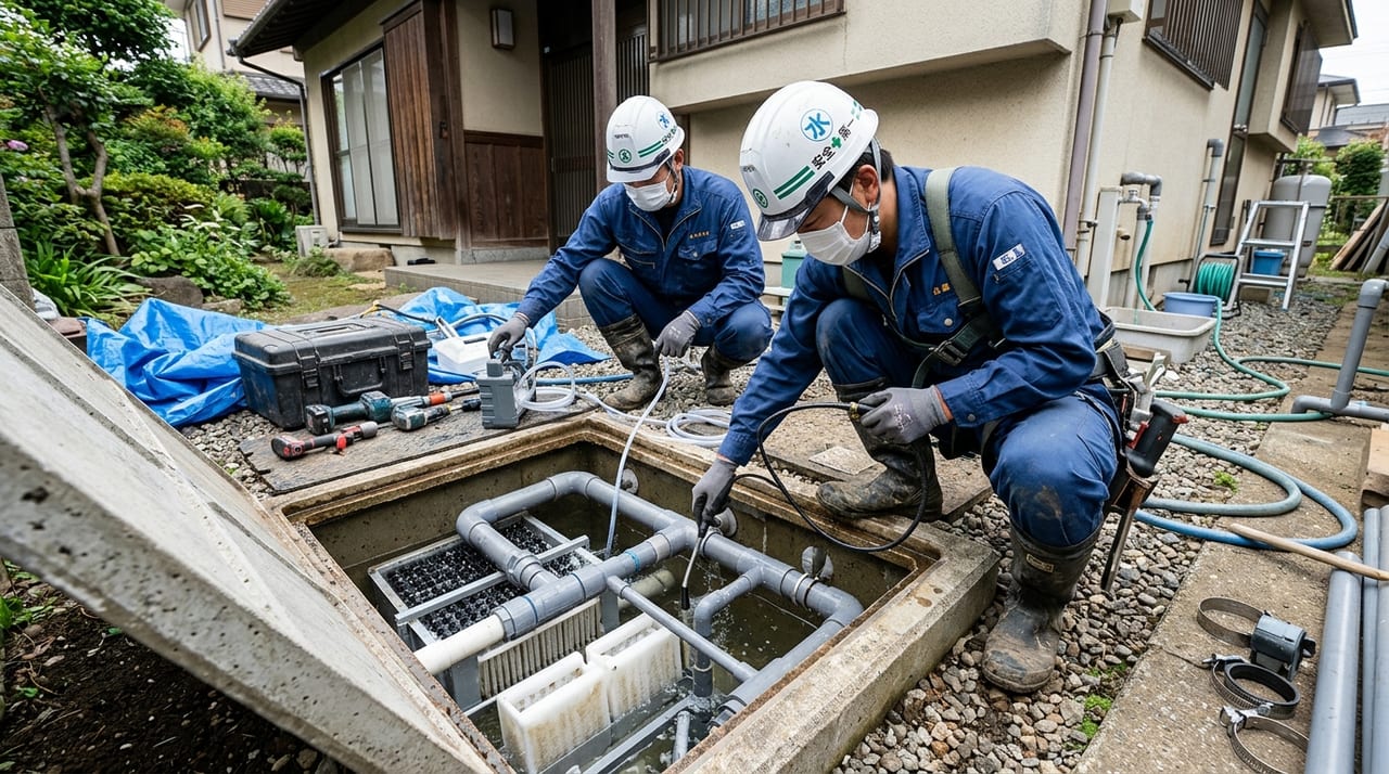浄化槽の仕組みと維持管理｜法定点検と清掃の基礎知識 | 森工業株式会社