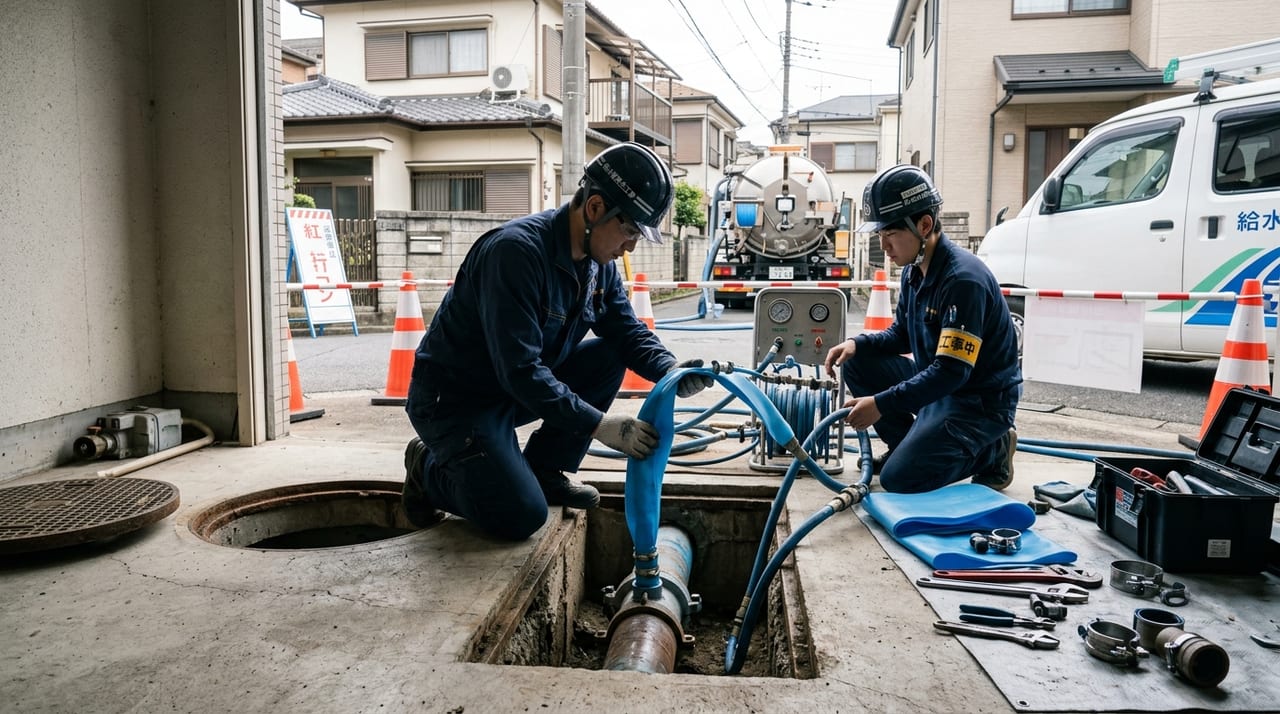 配管工事のコスト削減ガイド~賃貸住宅と予算限定時の最小限リフォーム判断法 のメインビジュアル
